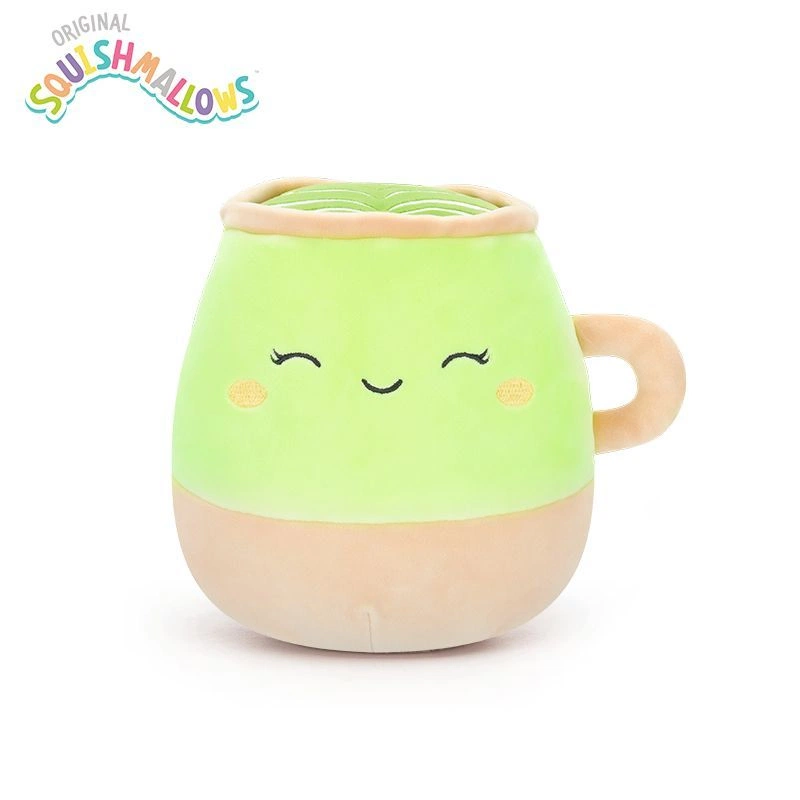 Squishmallows Food Themed Plush Dolls, Ultra Soft Squishy Stuffed Pillow, Cute Pickle, Matcha Latte, Macaron, Tomato, Ramen Bowl Plush, Sofa Cushion, Kids Birthday & Holiday Collectible Gift