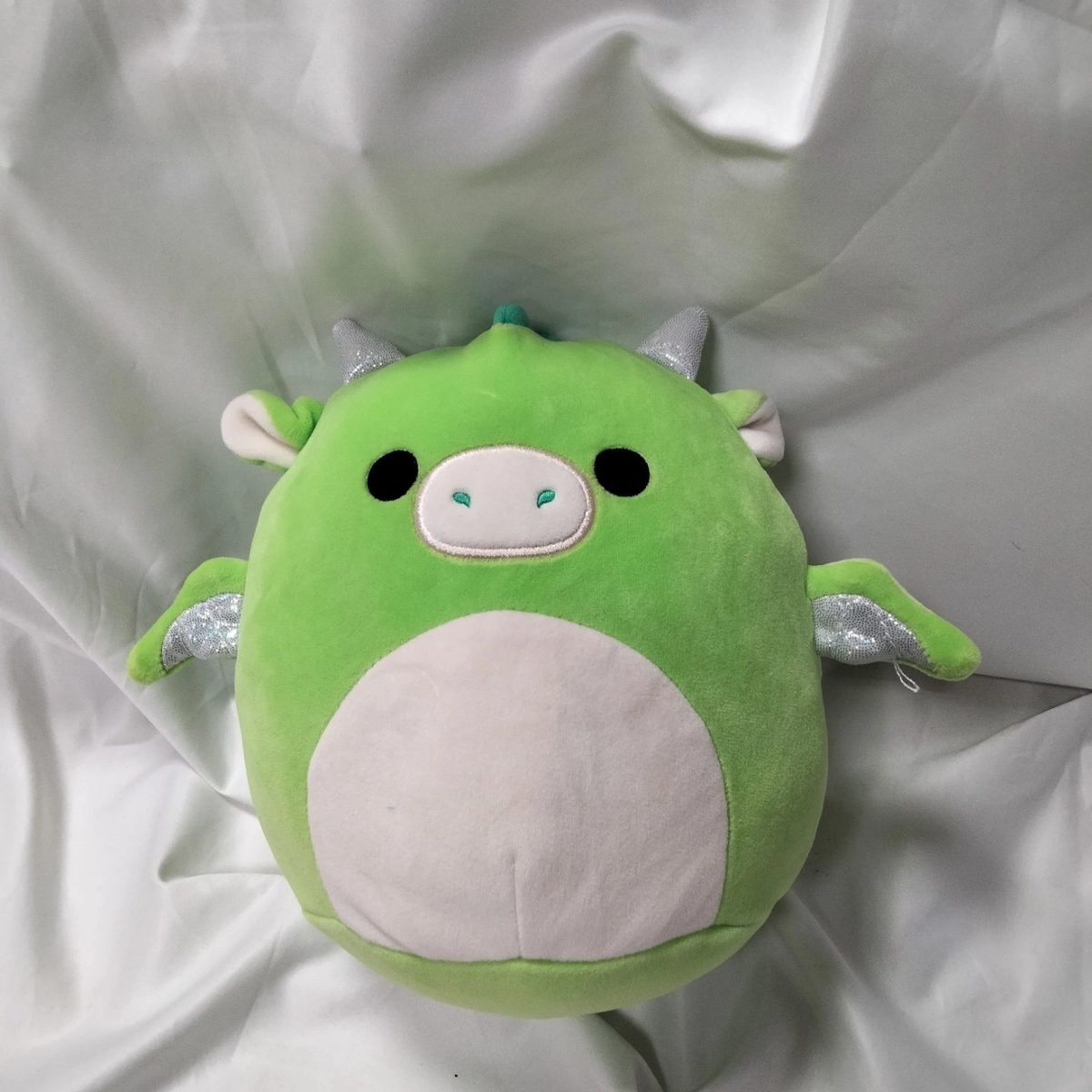 Squishmallows Fantasy Winged Creature Plush Pillow, Super Soft Squishy Stuffed Doll, Pumpkin Devil, Boo Ghost, Spotted Winged Pig, Blue Bat, Green Dragon Plush, Cute Stress Relief Cushion, Kids Halloween & Birthday Gift