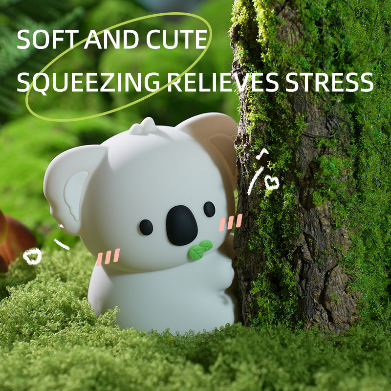 MeWaii® Squishy Silicone Koala LED Night Light - Perfect Gift for Kids and Girls