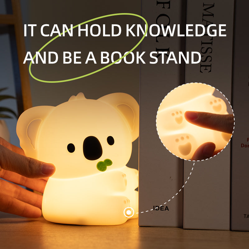 MeWaii® Squishy Silicone Koala LED Night Light - Perfect Gift for Kids and Girls