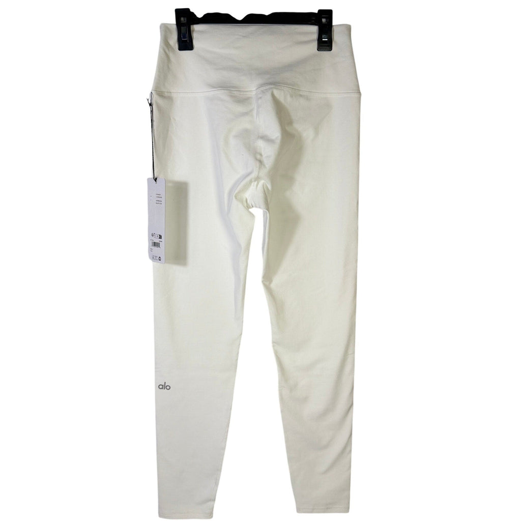 Alo Yoga 7/8 High Waist Airbrush Leggings – White – Women's Large (NWT)