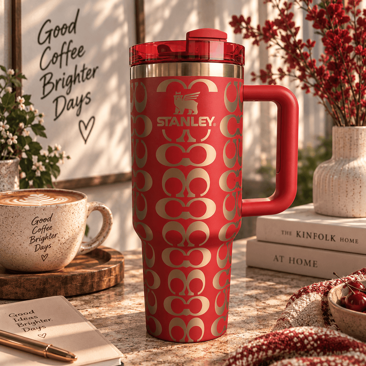 Golden Heritage Brown Tumbler