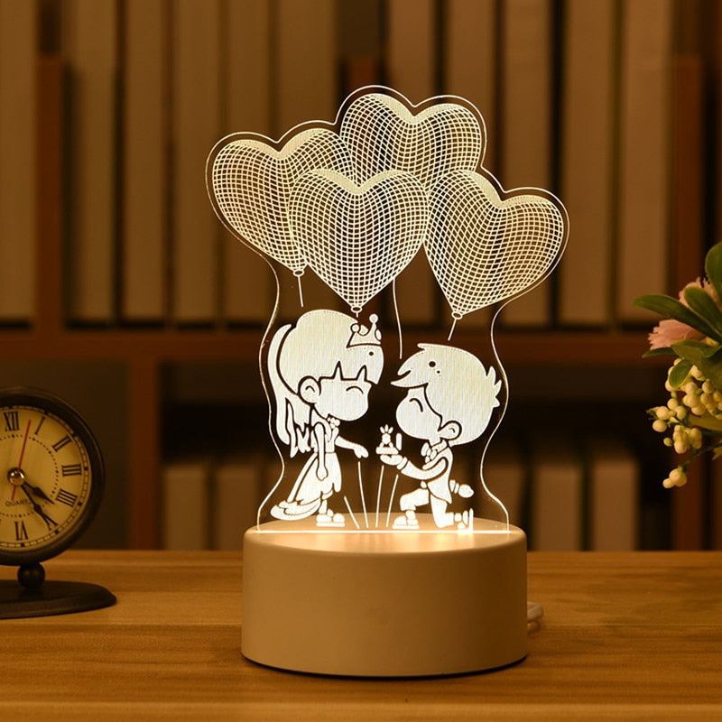LED Night Light Creative Table Lamp