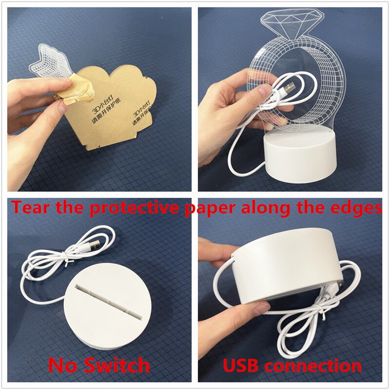 LED Night Light Creative Table Lamp